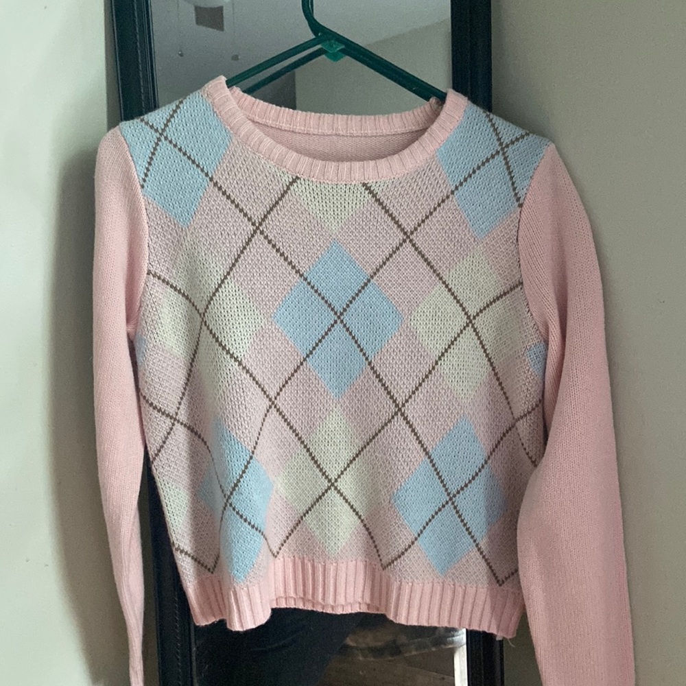 Argyle sweater